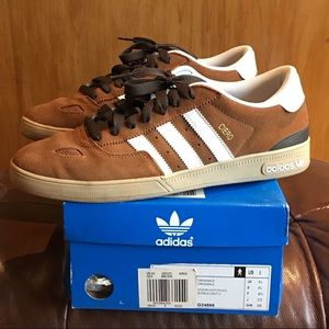 Adidas Ciero Skateboarding Skate Suede 9 Brown